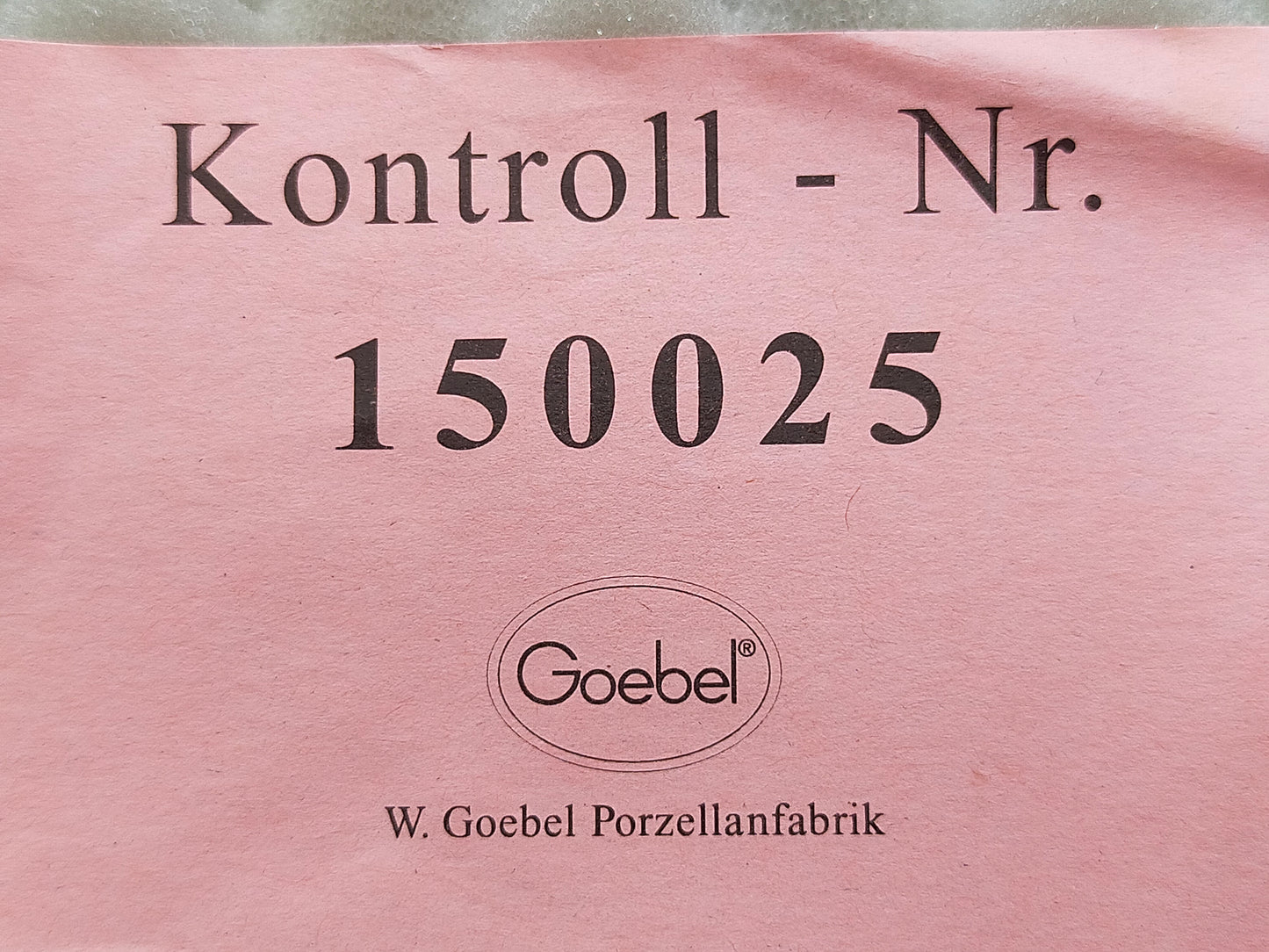 Goebel Hummel Figur Hoffentlich schneit's bald wieder Mit OVP & Zertifikat
