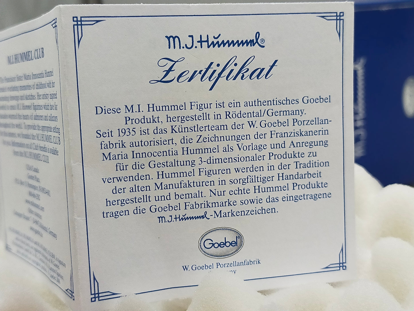 Goebel Hummel Figur "Gewonnen" – Mit Original Verpackung und Zertifikat