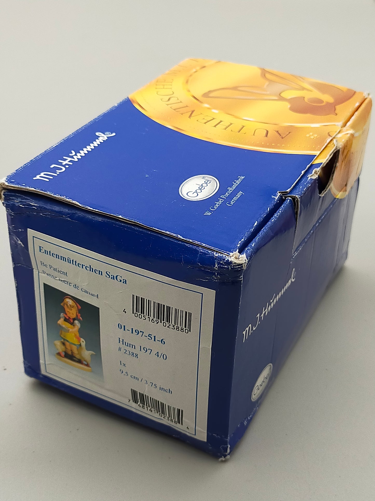 Goebel Hummel Figur "Entenmütterchen" – Mit Original Verpackung und Zertifikat