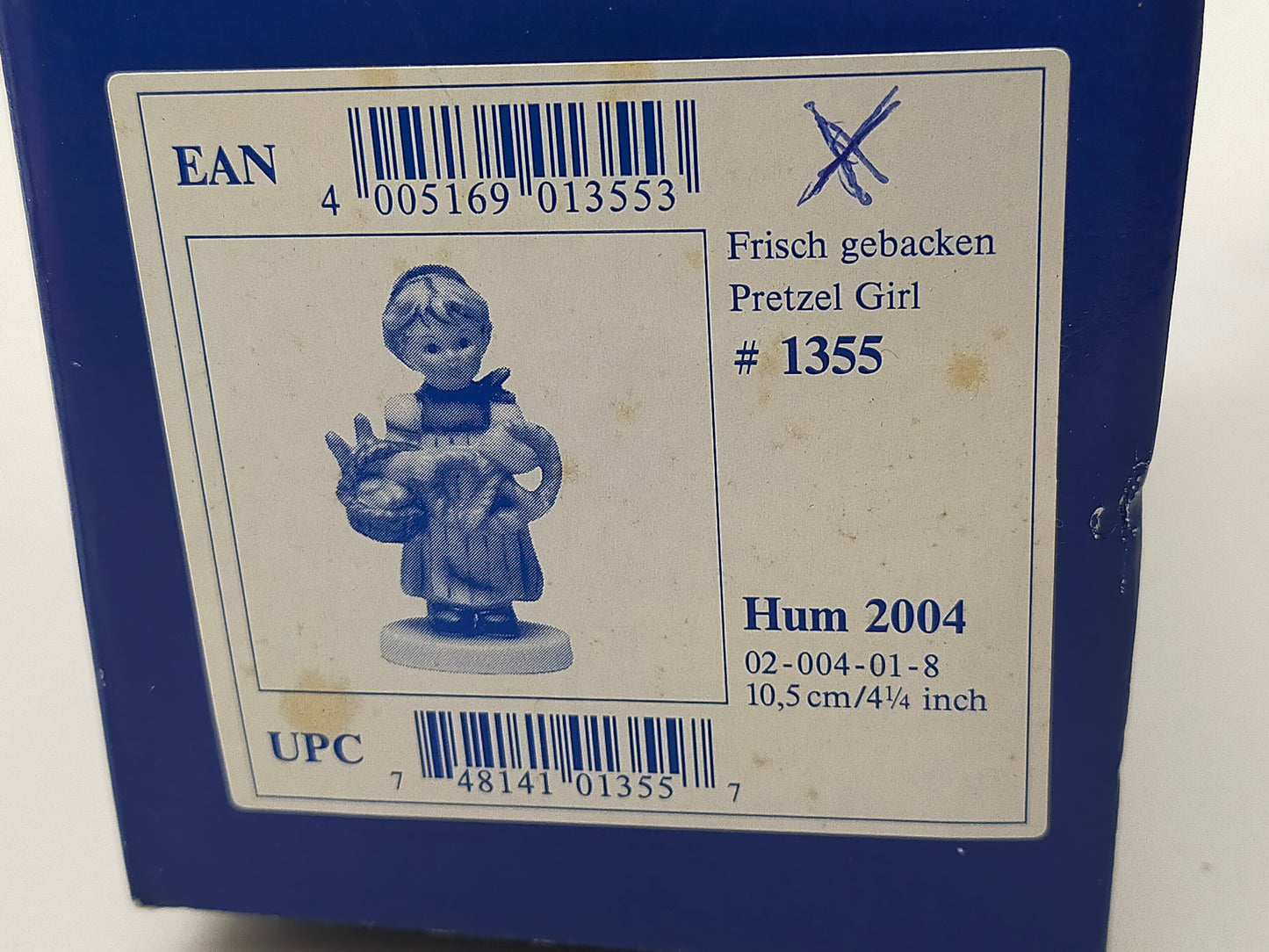 Goebel Hummel Figur "Frisch gebacken / Pretzel Girl" – Mit OVP & Zertifikat