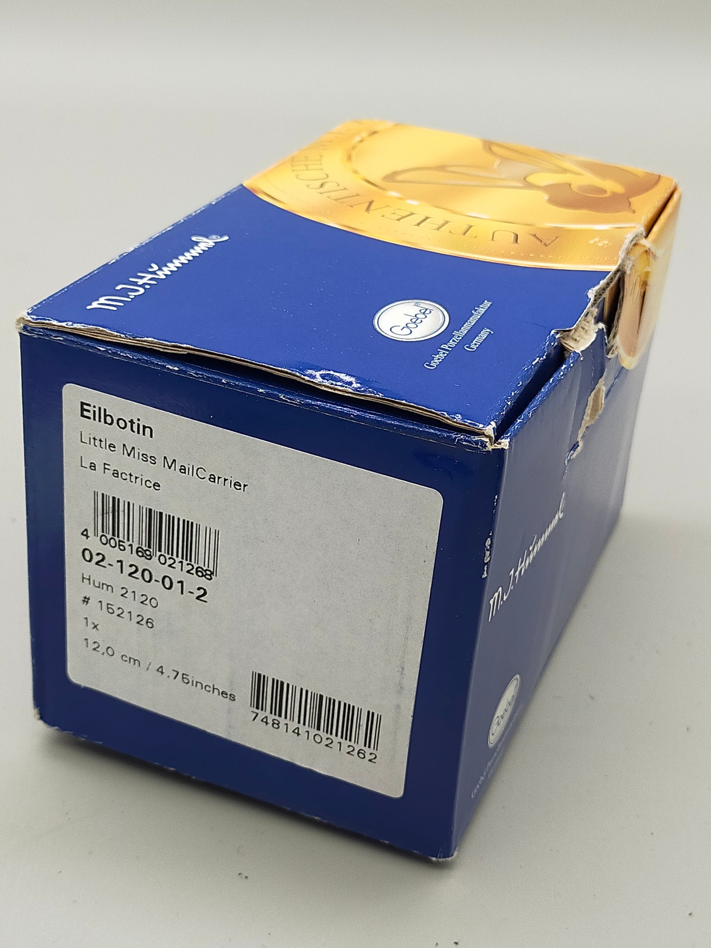 Goebel Hummel Figur "Eilbotin" – Mit Original Verpackung und Zertifikat