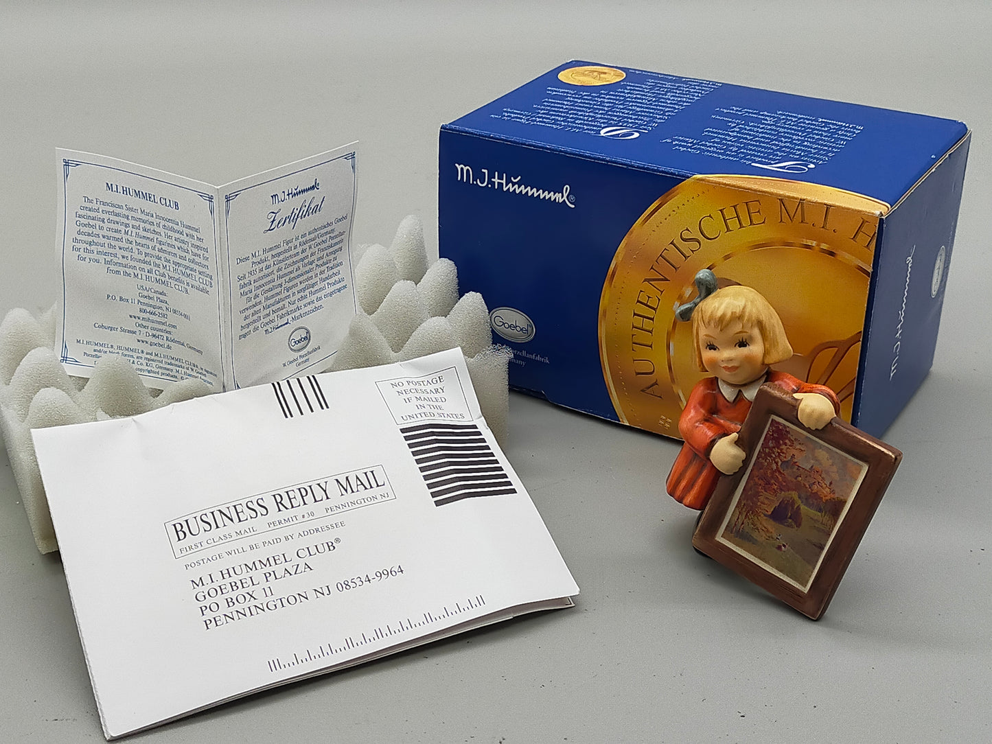 Goebel Hummel Figur "Do You Love It!" – Mit Original Verpackung und Zertifikat