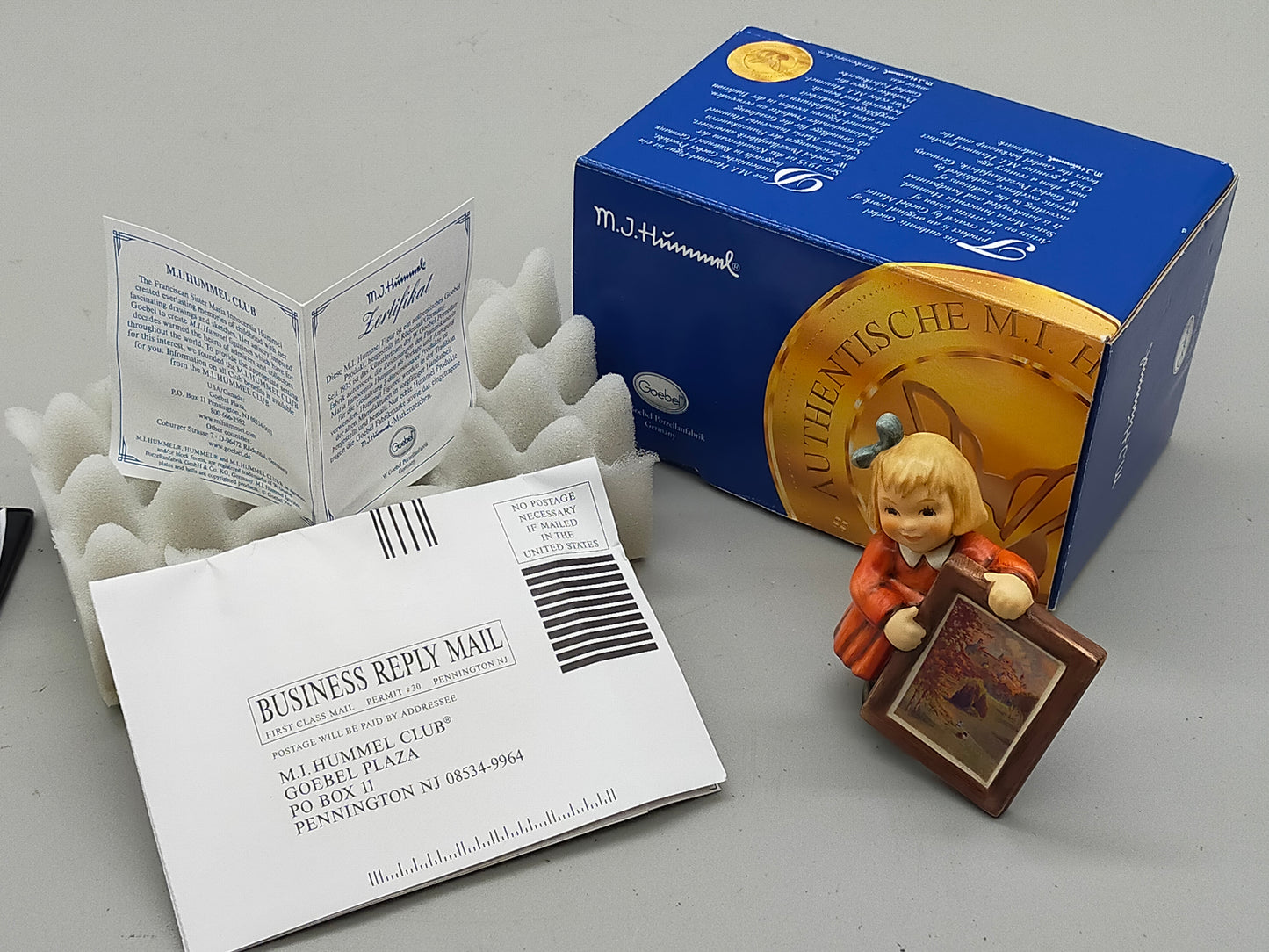 Goebel Hummel Figur "Do You Love It!" – Mit Original Verpackung und Zertifikat
