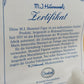 Goebel Hummel Figur "Do You Love It!" – Mit Original Verpackung und Zertifikat