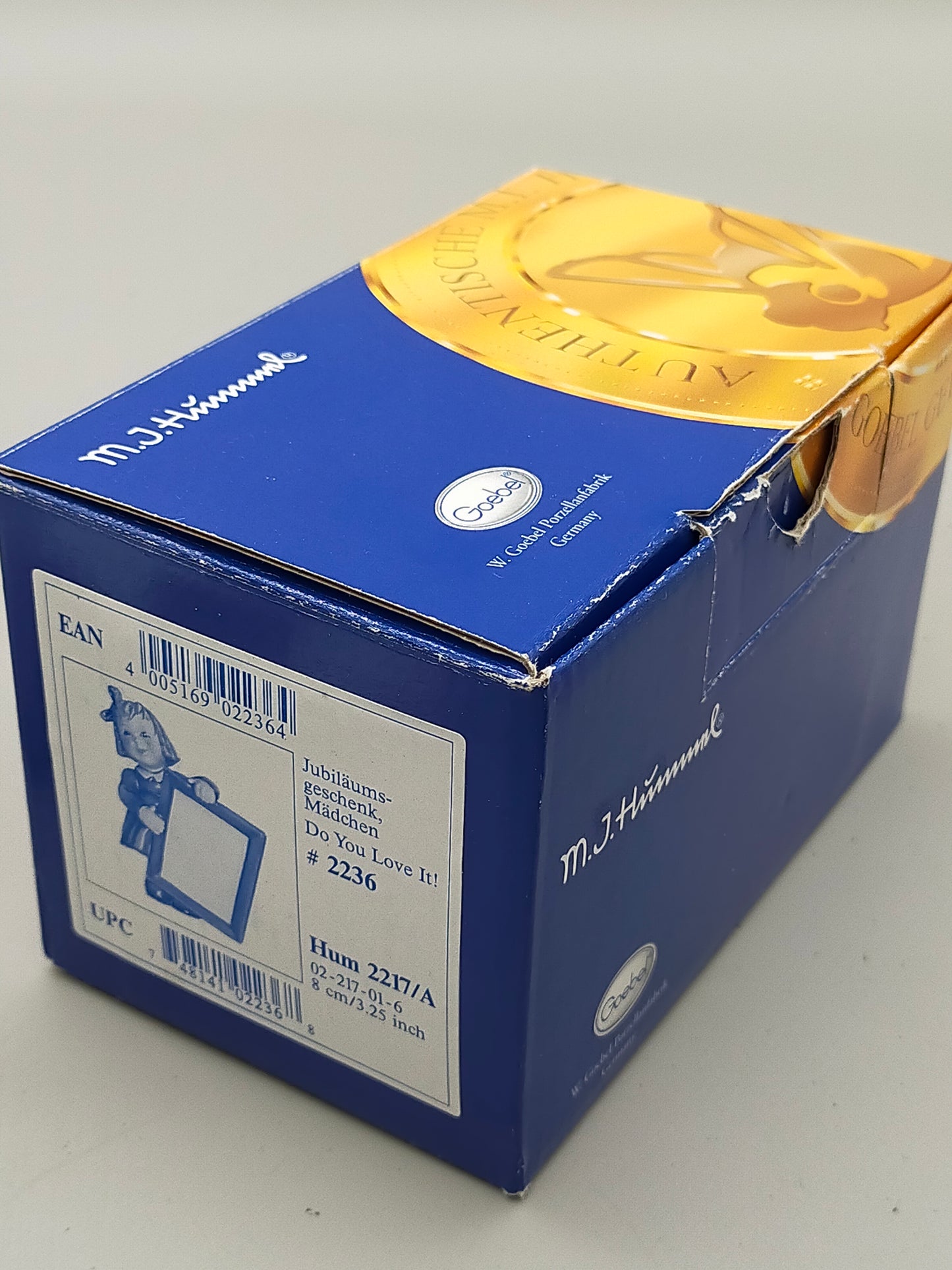 Goebel Hummel Figur "Do You Love It!" – Mit Original Verpackung und Zertifikat