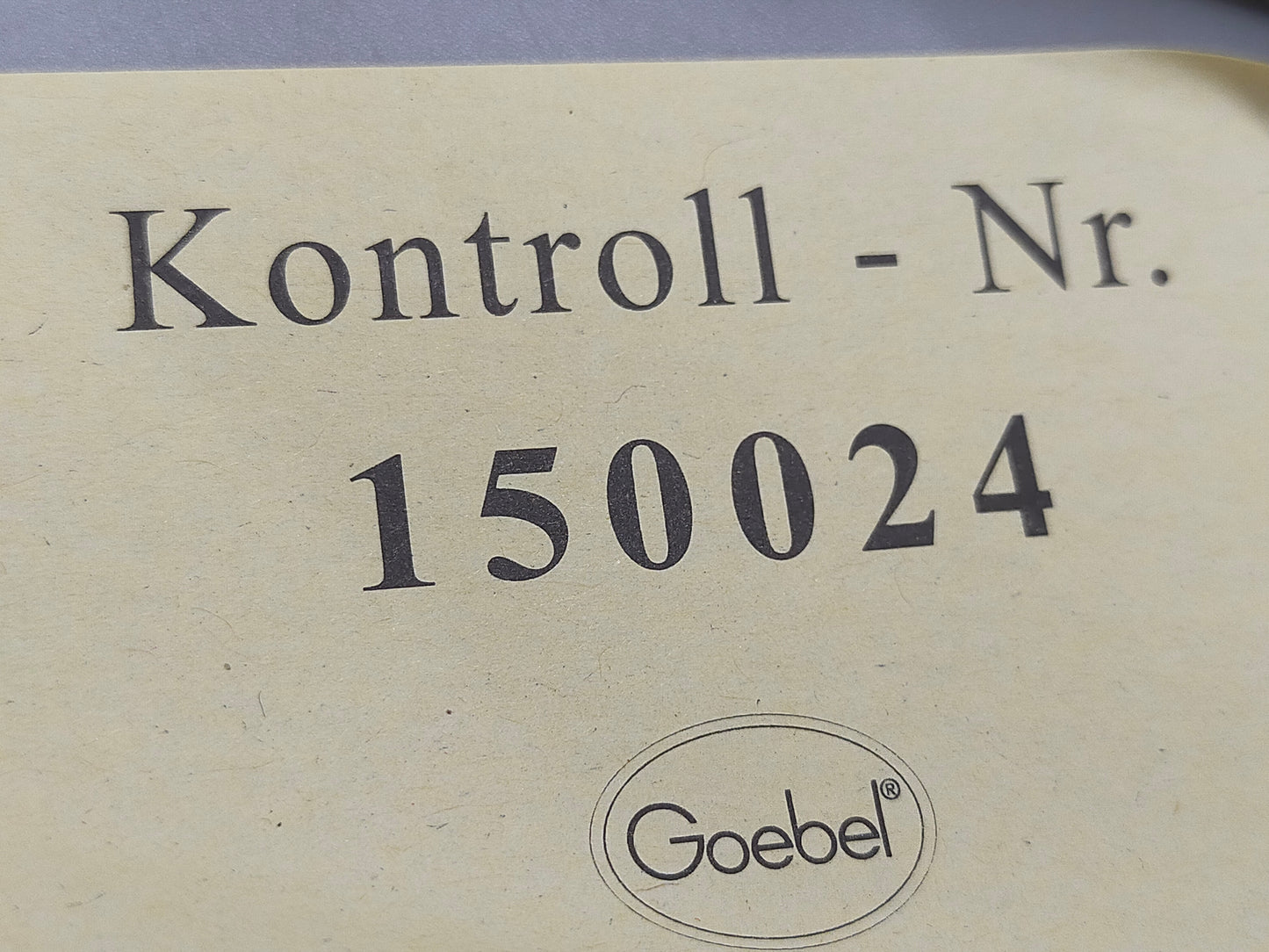 Goebel Hummel Figur "Nachtwächter" – Mit Original Verpackung und Zertifikat