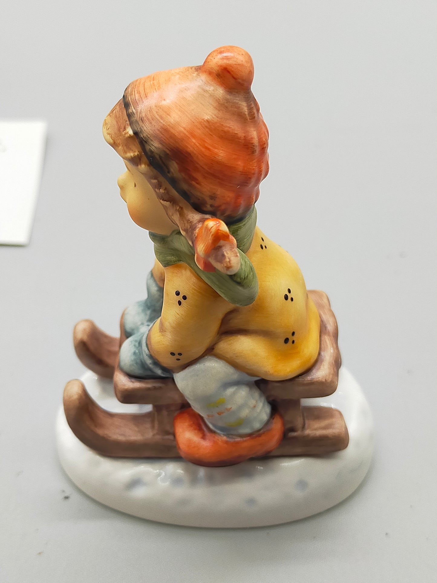 Goebel Hummel Figur "Mein erster Schlitten" – Mit OVP und Zertifikat