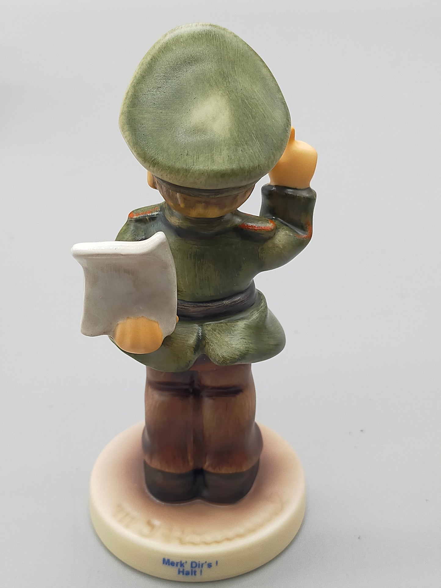 Goebel Hummel Figur Merk Dirs Halt Mit Original Verpackung und Zertifikat