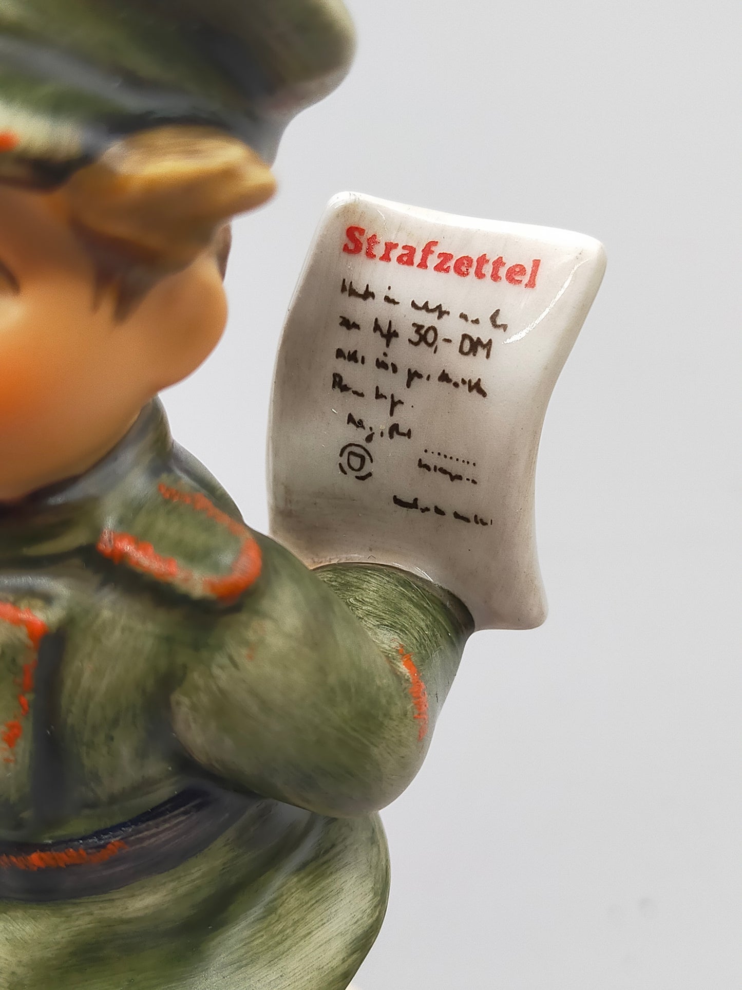 Goebel Hummel Figur Merk Dirs Halt Mit Original Verpackung und Zertifikat