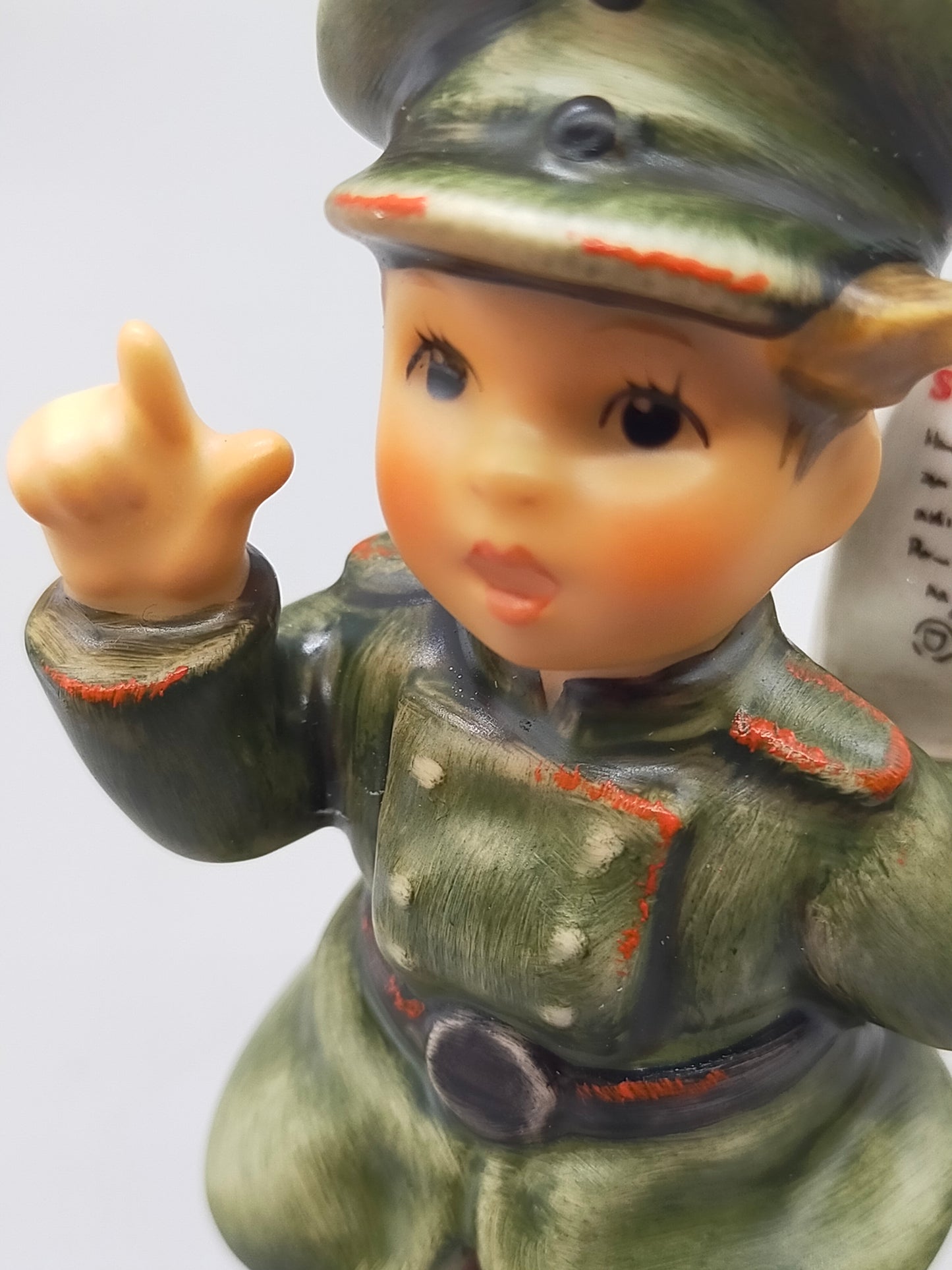Goebel Hummel Figur Merk Dirs Halt Mit Original Verpackung und Zertifikat