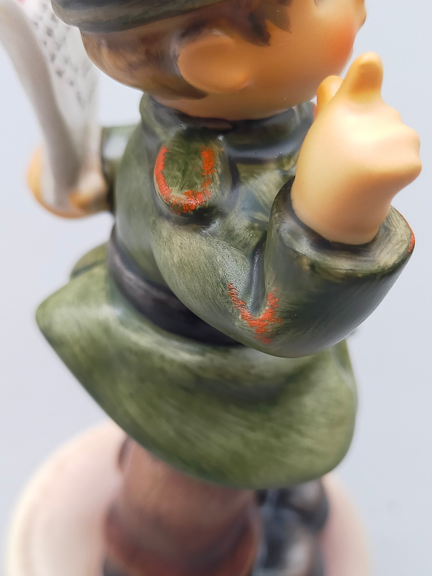 Goebel Hummel Figur Merk Dirs Halt Mit Original Verpackung und Zertifikat