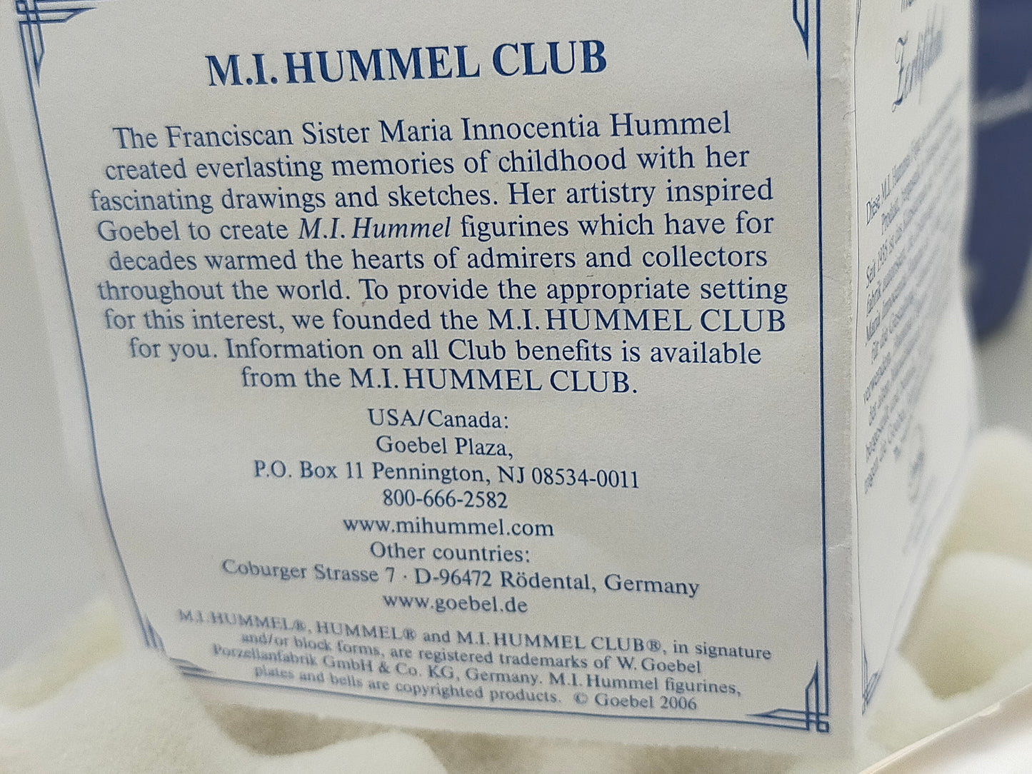 Goebel Hummel Figur "Regnet's?" – Mit Original Verpackung und Zertifikat