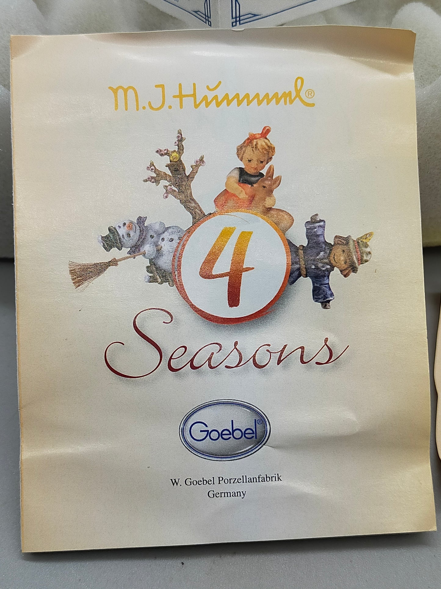 Goebel Hummel Figur "Regnet's?" – Mit Original Verpackung und Zertifikat