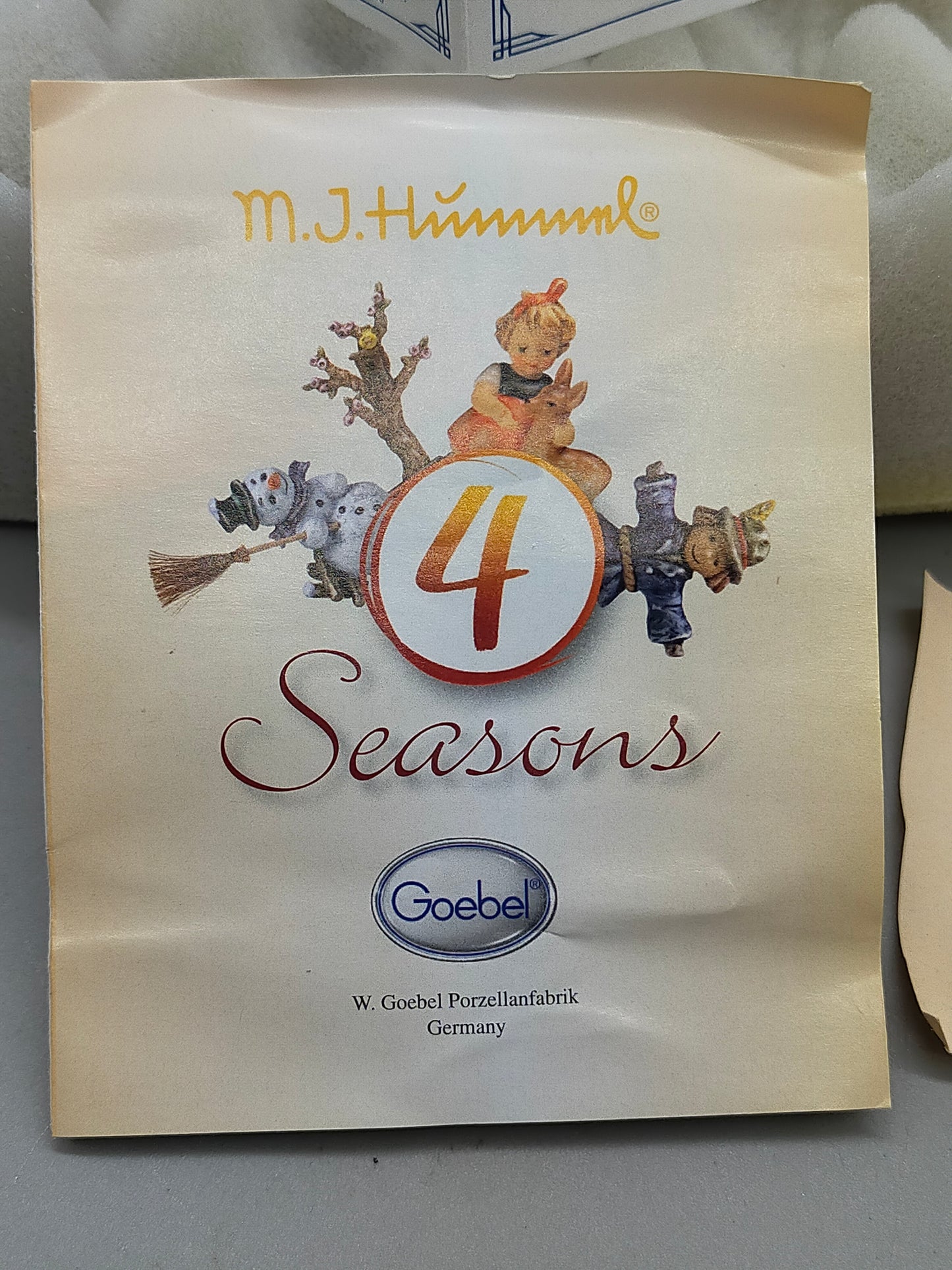 Goebel Hummel Figur "Regnet's?" – Mit Original Verpackung und Zertifikat
