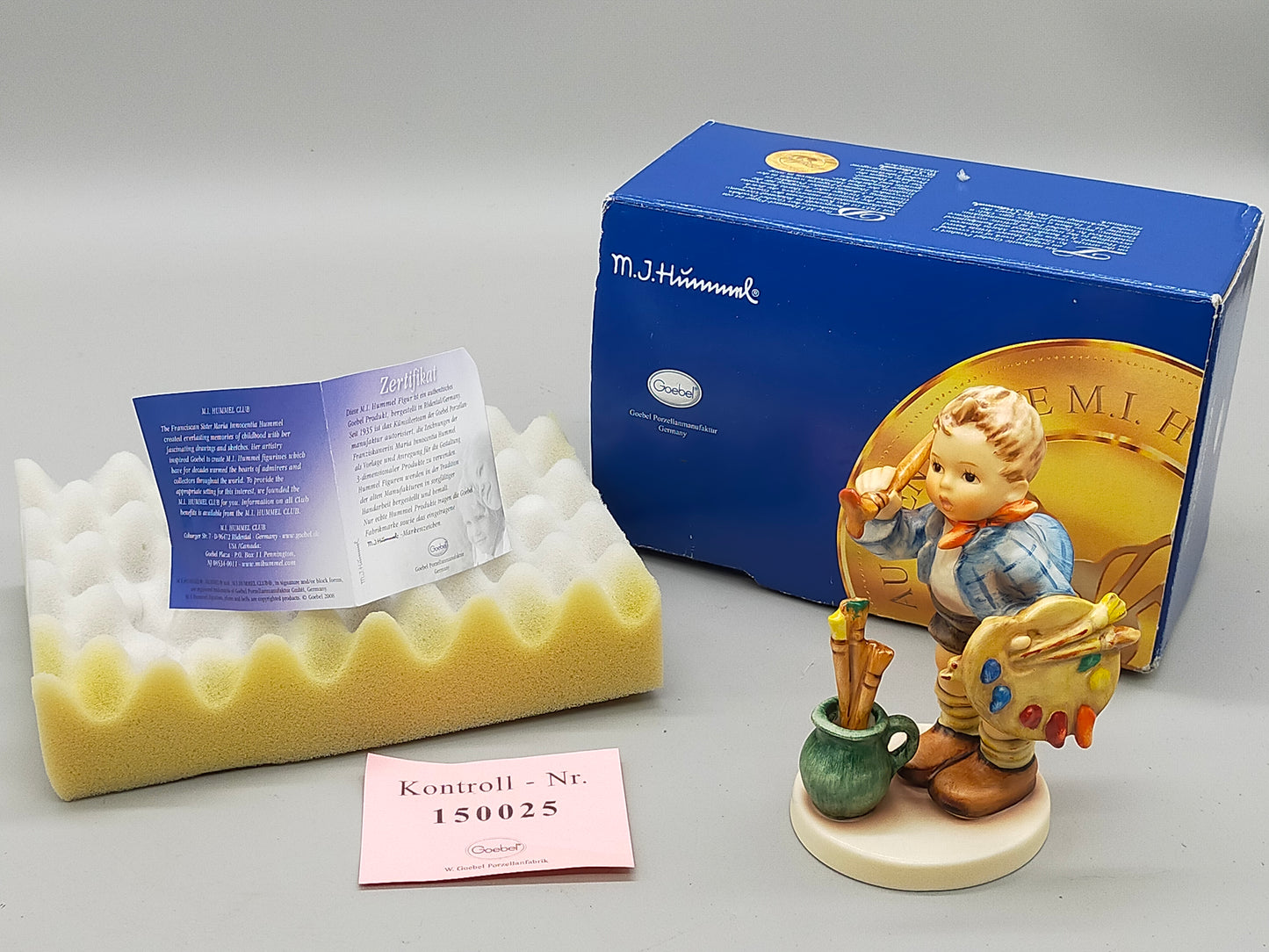 Goebel Hummel Figur The Artist  Kunstmaler Mit OVP & Zertifikat