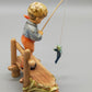 Goebel Hummel Figur "Petri Heil" – Mit Original Verpackung und Zertifikat