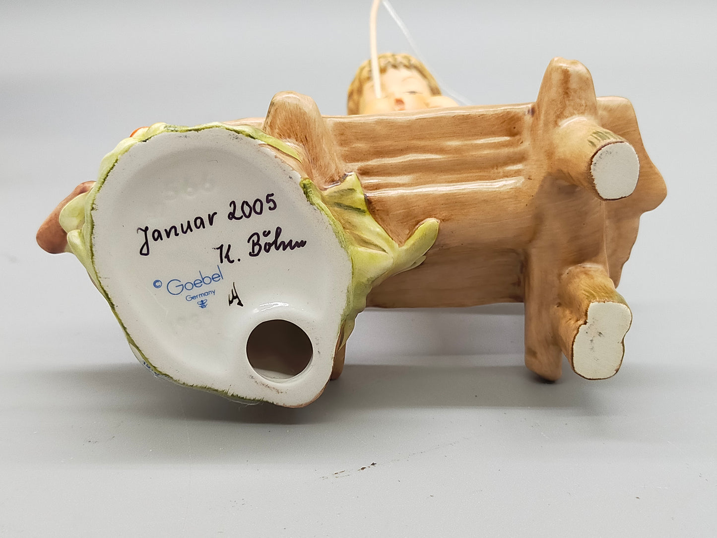 Goebel Hummel Figur "Petri Heil" – Mit Original Verpackung und Zertifikat