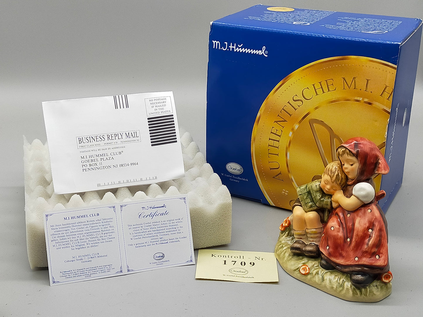 Goebel Hummel Figur "Kurze Rast / Forty Winks" – Mit OVP und Zertifikat