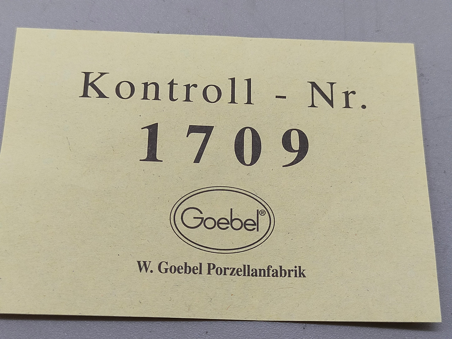 Goebel Hummel Figur "Kurze Rast / Forty Winks" – Mit OVP und Zertifikat