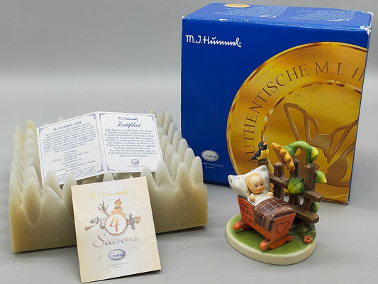 Goebel Hummel Figur "Sonnenkind Sunny Morning" – Mit OVP und Zertifikat