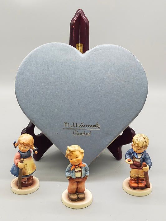 Goebel Hummel Figuren Set "Spitzbub, Süßer Fratz & Ich tu Dir nix" – In Original Verpackung