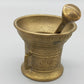 Antiker NEIT Verwini - Messing Mörser mit Pistill – Historisches Design - 1590