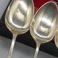 Antikes Besteck Set 5 versilberte Löffel von Arthur Ironmonger