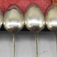 Antikes Besteck Set 5 versilberte Löffel von Arthur Ironmonger