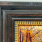Limoges Emaille Kunst von Pierre Bonnet – Miniatur Herbstlandschaft