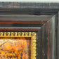 Limoges Emaille Kunst von Pierre Bonnet – Miniatur Herbstlandschaft