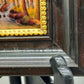 Limoges Emaille Kunst von Pierre Bonnet – Miniatur Herbstlandschaft