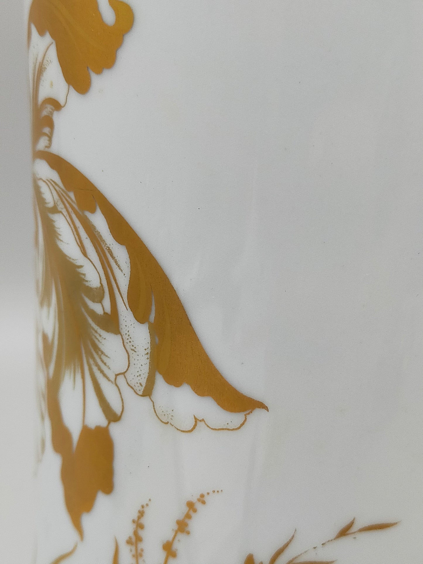 Porzellan Vase PMR Bavaria Jäger & Co. – Golddekor & Blumendesign