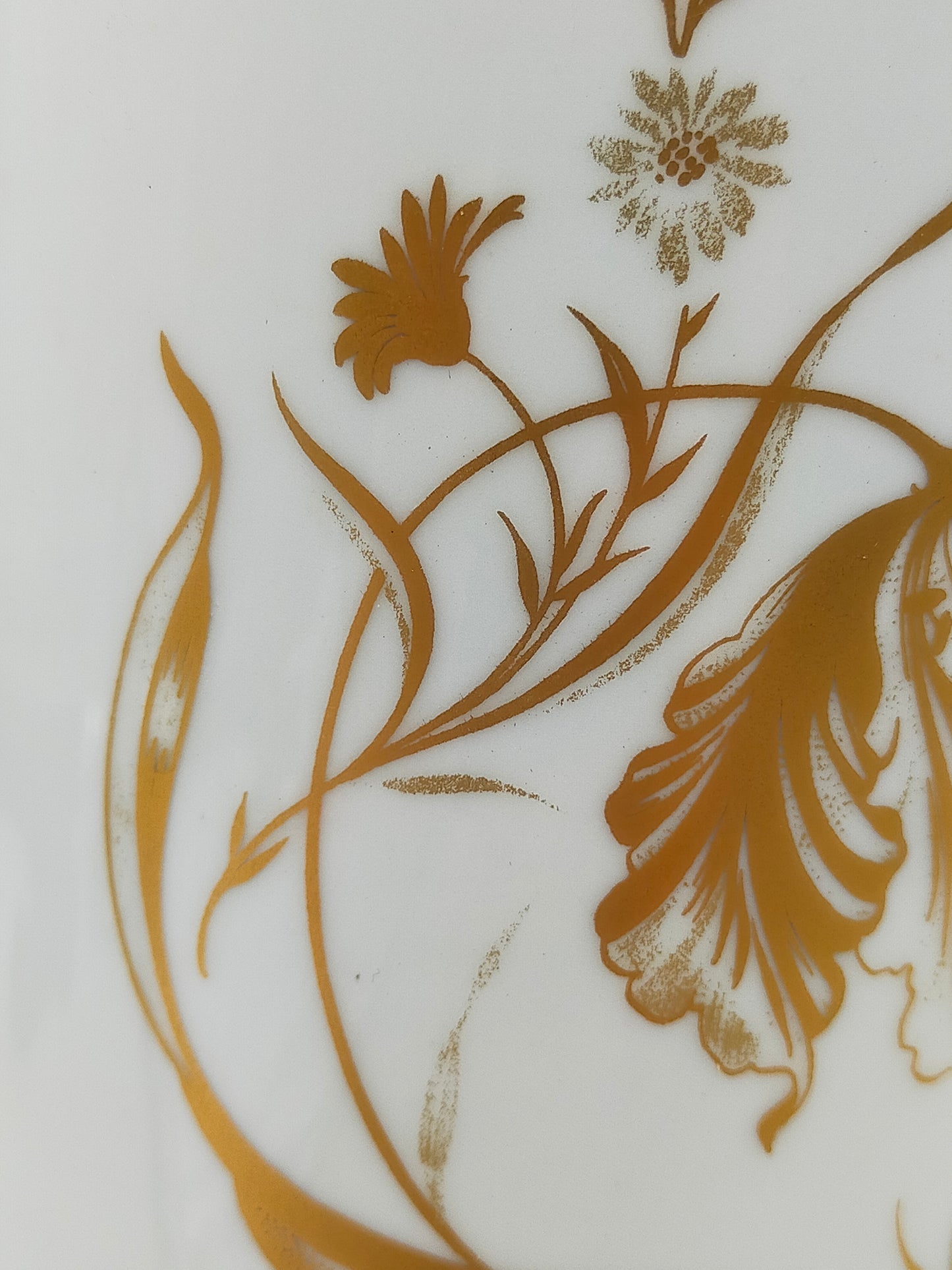 Porzellan Vase PMR Bavaria Jäger & Co. – Golddekor & Blumendesign