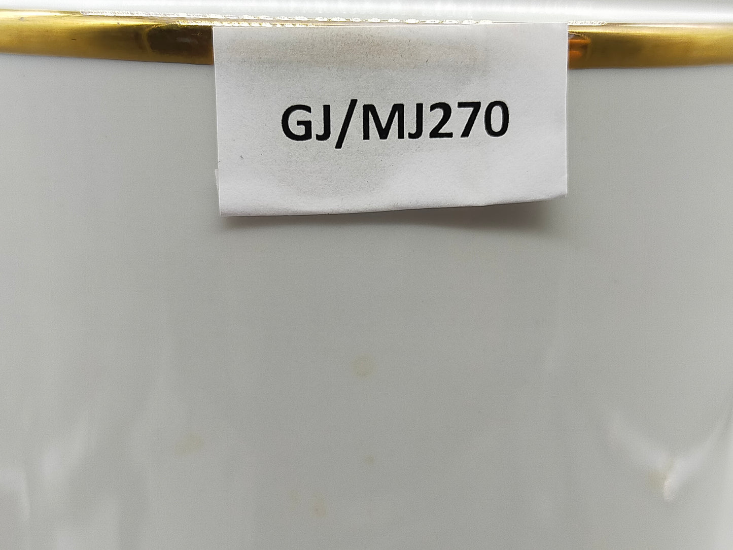 Porzellan Vase PMR Bavaria Jäger & Co. – Golddekor & Blumendesign