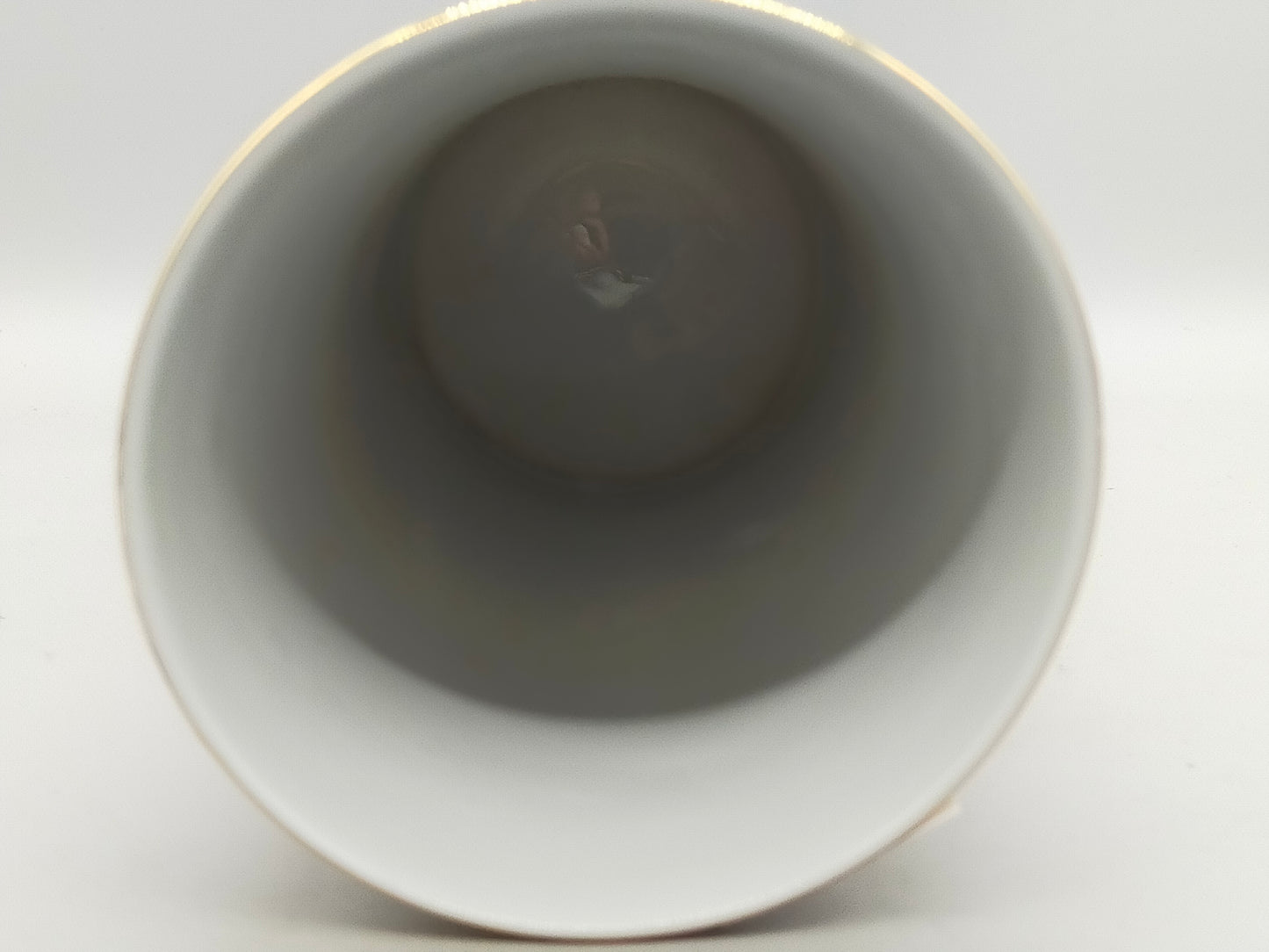 Porzellan Vase PMR Bavaria Jäger & Co. – Golddekor & Blumendesign