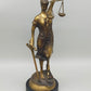 Justitia Statue Messing Figur – Symbol der Gerechtigkeit
