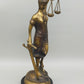 Justitia Statue Messing Figur – Symbol der Gerechtigkeit