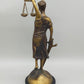 Justitia Statue Messing Figur – Symbol der Gerechtigkeit