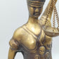 Justitia Statue Messing Figur – Symbol der Gerechtigkeit
