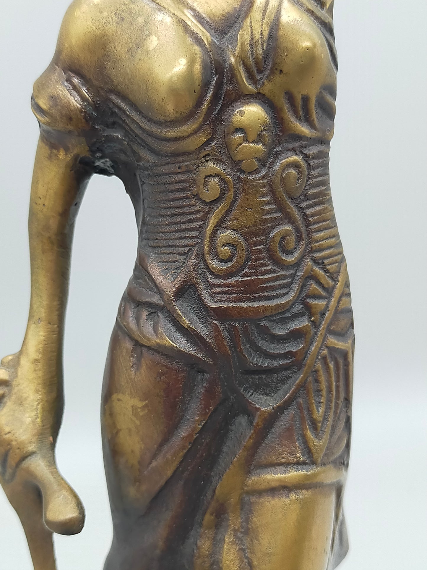 Justitia Statue Messing Figur – Symbol der Gerechtigkeit