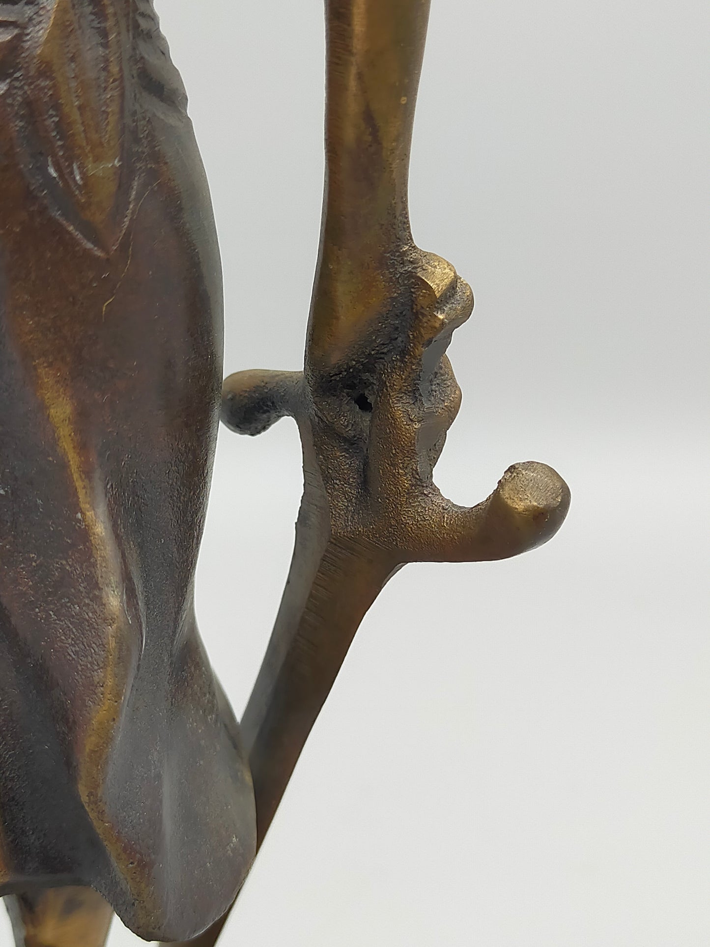 Justitia Statue Messing Figur – Symbol der Gerechtigkeit