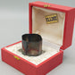 Vintage Elldee Serviettenring Metall Blanc – Klassisches Design