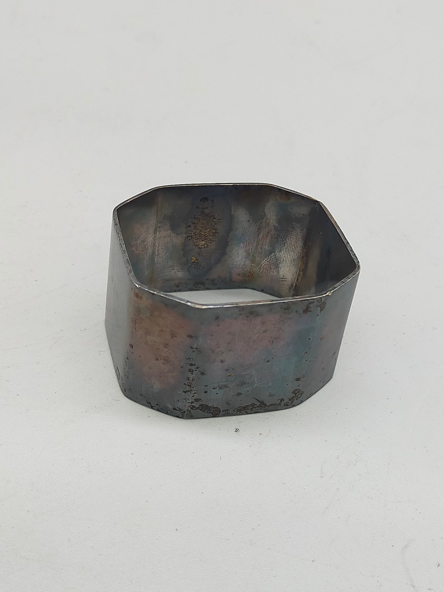 Vintage Elldee Serviettenring Metall Blanc – Klassisches Design