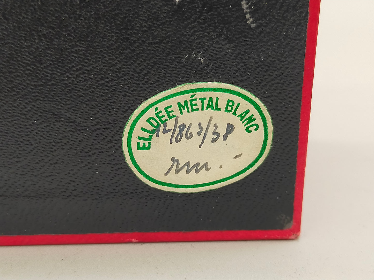 Vintage Elldee Serviettenring Metall Blanc – Klassisches Design