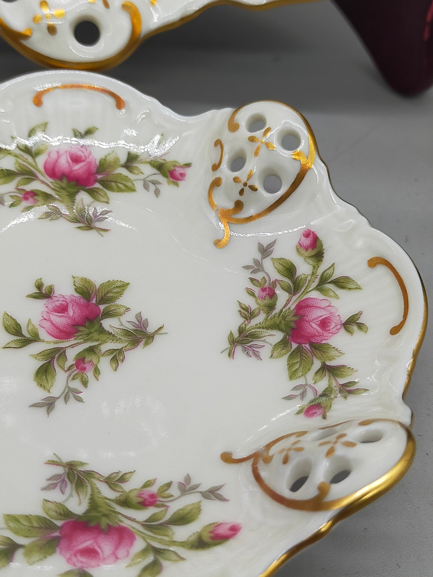 Rosenthal Classic Rose Schalen Set – Elegantes Blumendesign mit Durchbruch