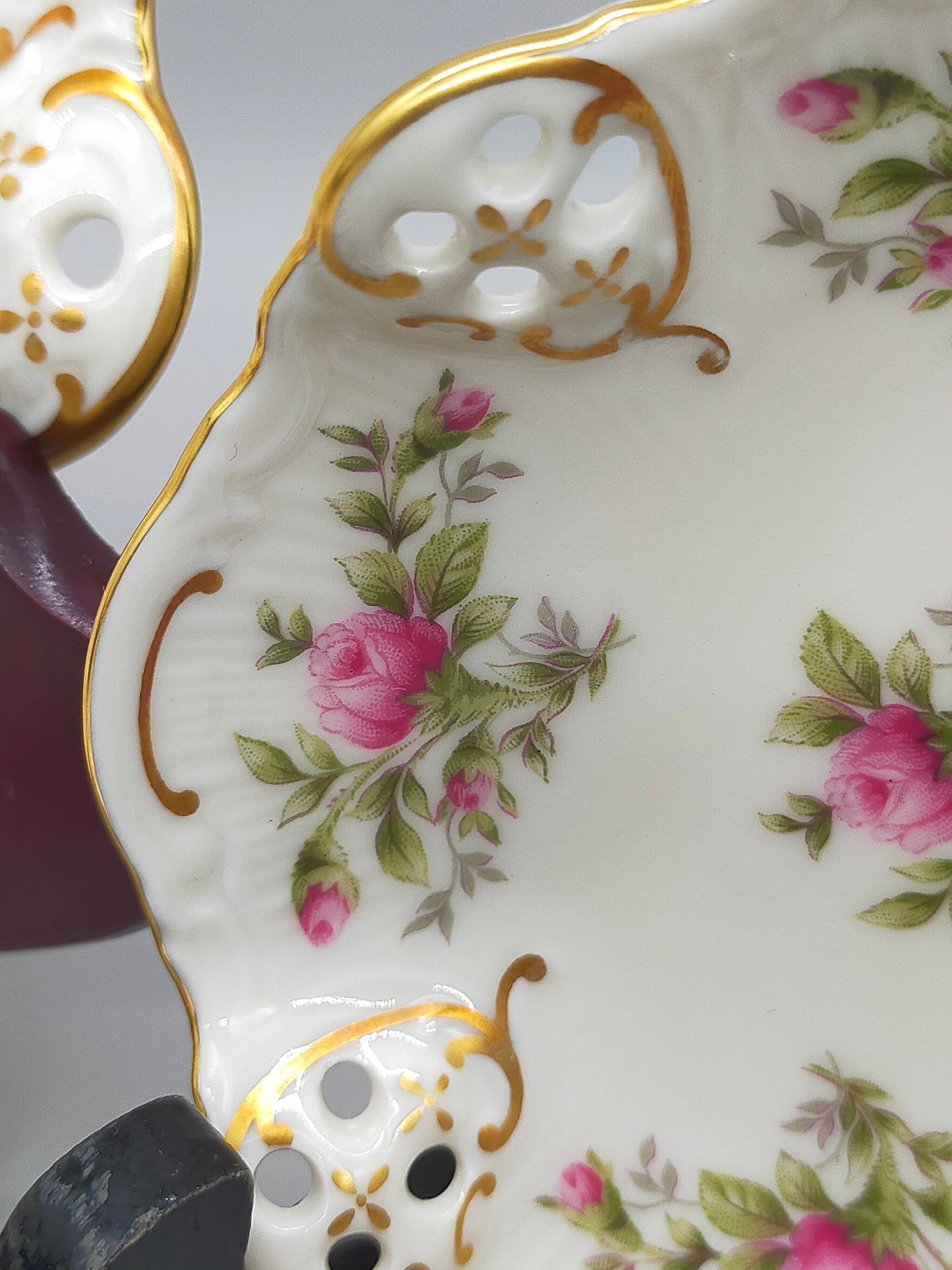 Rosenthal Classic Rose Schalen Set – Elegantes Blumendesign mit Durchbruch