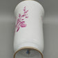 Elegante Ludwigsburg Porzellan Vase – Purpur Rose mit Goldrand