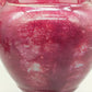 Antike Drachen-Vase in Purpurrot – Chinesischer Stil mit Doppelgriff