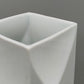 Lorenz Hutschenreuther Porzellan Vase – Weißes Relief Design von Hans Achtziger