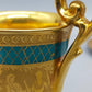 Prunkvolles 4er Set Espresso Tassen mit Untersetzern – D&W Porzellan